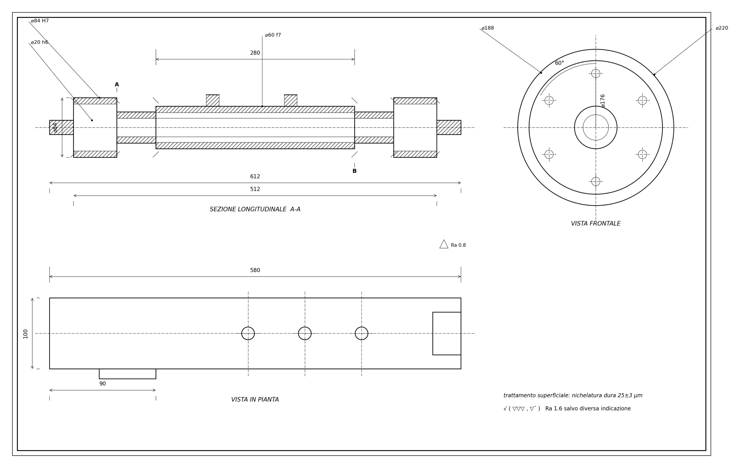 Riproduzione disegno tecnico
